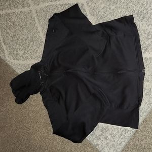 Sporty zip-up hoodie- with thumb holes!